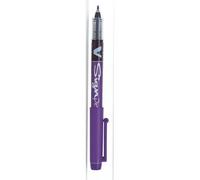 Pilot Stylo feutre V-SIGN PEN pointe en nylon encre liquide violet
