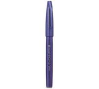 Stylo feutre - PENTEL - Sign Pen SES15 - Pinceau flexible - Bleu