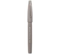 Feutre pinceau Pentel Pointe moyenne gris Gris G