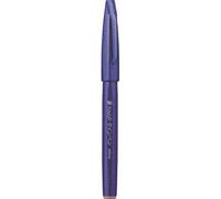 Pentel Feutre pinceau Sign Pen SES15 Pointe moyenne Pinceau flexible Encre à base d'eau Bleu