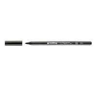 edding Feutre pointe pinceau pour porcelaine 4200 – noir, pointe 1–4 mm, encre opaque, 1 stylo
