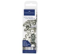Faber-Castell 267195 stylo de calligraphie Gris 4 pièce(s)