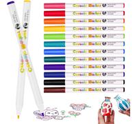 Feutre Porcelaine 12 Couleurs Marqueur Peinture Acrylique Pour Porcelaine Crayons En Porcelaine Lavables Au Lave-Vaisselle Pour Peinture Rupestre Bricolage Céramique Verre Toile Bois