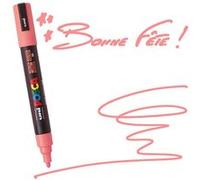 Posca Marqueur PC-5M MP198028000 - Pointe conique moyenne - Rose corail