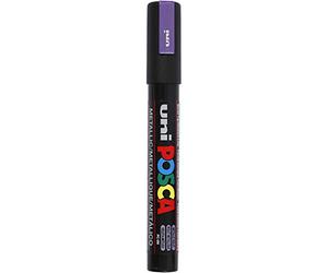 Feutre Posca PC-5M - Pointe conique moyenne - Violet métal