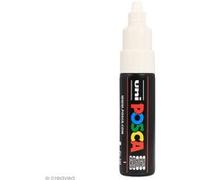 Marqueur Uni-Ball Posca pointe ogive 4,5 à 5,5 mm - blanc