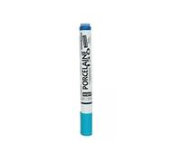 Feutre pour porcelaine à pointe fine - Bleu paon - 0,7 mm Bleu G