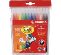 Feutre Power Pointe Moyenne Assortis