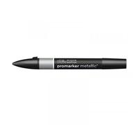 Feutre Promarker Metallic Argent - Winsor Et Newton