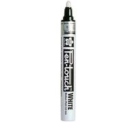 Feutre Pen-Touch Sakura - Pointe Moyenne 2mm - Blanc