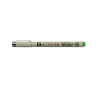 Sakura Feutre Pigma Micron 05 – Pointe fine 0,45 mm – Encre d'archivage – Vert frais