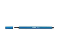 Feutre STABILO AQUACOLOR - Lot de 10 - Bleu foncé - Pointe 1mm - Part à l'eau
