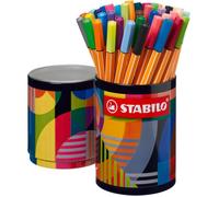 Feutre - STABILO - point 88 - 45 feutres - Pointe 0,4 mm - 65 couleurs disponibles