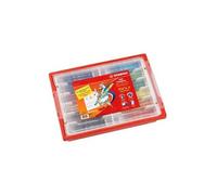 Feutre Stabilo Trio A-Z - Schoolpack de 144 feutres de coloriage pointe moyenne bloquée 12 couleurs