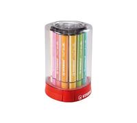 STABILO Feutres de coloriage Trio Scribbi ColorParade 12 triangulaires pointe large coloris assortis