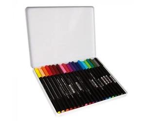 Feutres 1200 couleurs dans un trousse mÃ©tallique Alpino (x20) Multicolore TU
