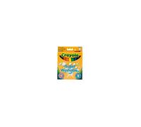 Feutres à colorier ultra lavables - Crayola - 8 couleurs - pour enfants de 3 à 5 ans