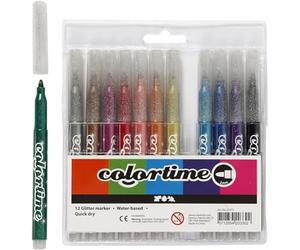 Feutres à paillettes Colortime