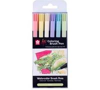 SAKURA Koi Lot de 6 pinceaux de coloriage pastel