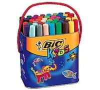 BIC Feutres Visacolor XL - spécial école - Baril de 48