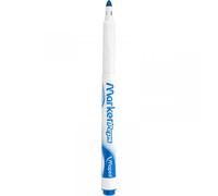 Maped – Feutres effaçables à sec Marker’Peps – Boîte de 12 – Pointe Medium 1,5 mm – Bleu