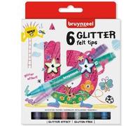 Feutres Bruynzeel Glitter 6 pièces G