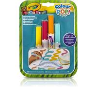 Feutres CRAYOLA Colour Pop - Recharge x4 pour enfants dès 36 mois - Jaune, Rouge, Orange, Bleu