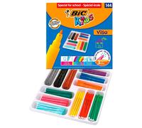 Feutres de coloriage BIC KIDS Visa paquet de 144 par classe