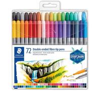 Staedtler Marqueur Doble 3200 – Lot 72 pièces Multicolore pour enfants