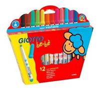 Maxi Feutre Giotto Bébé ( Lot De 12 ) Le Geant De La Fete