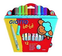 FEUTRES DE COLORIAGE GIOTTO BÉBÉ ULTRA LAVABLE …