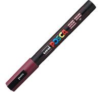 Feutres de coloriage Uni Posca PC-3M 0,9-1,3mm bordeaux boîte de 6 pièces