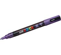 Feutres de coloriage Uni Posca PC-3M 0,9-1,3mm paillettes violet boîte de 6 pièces