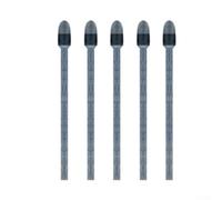 Feutres de rechange pour Wacom Pro Pen 2 - Pointes standard noir gris pour dessin Cintiq - Pointe de stylet lisse 2,7 mm (5 gris + 1 clip)
