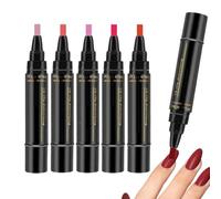 Feutres de vernis à ongles - Lot multicolore, revêtement résistant aux taches, distributeur de pinceau, tige facile à saisir pour une manipulation sûre | Convient pour les échantillons d'essai de