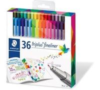Feutres d'écriture pointe extra-fine Staedtler Multicolore Multicolore