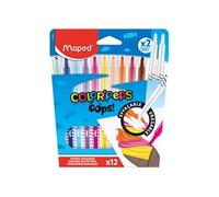 Feutre effaçable - Maped - COLOR PEPS OOPS - Étui de 12 - Pointe conique - Assorti