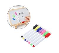 Feutres Effaçables Pour Tableau Blanc Sec, 5 Pièces, Encre Noire, Pointe Fine
