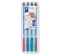 Staedtler Feutre pour transparent Lumocolor 305M WP4-1 multicolore (pas de possibilité de choisir la couleur)