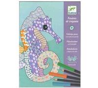 Feutres Et Crayons L'art Du Motif - Kit Créatif Djeco 7-13 Ans