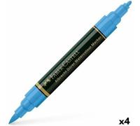 Feutres Faber-Castell 160420 Boite De 5 Marqueurs Aquarellables A. Durer 120 Bleu Outremer