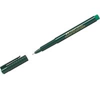 Feutres Faber-Castell Finepine 1511 - 0,4 mm, vert, 10 Stifte