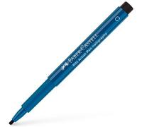 Feutres Faber-Castell Pitt Artist Calligraphie Bleu foncé (10 pièces)