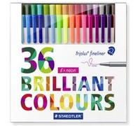 Feutres fins Triplus Fineliner par 36 G