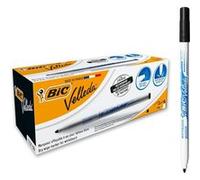 Feutres - Noir - Effaçable - Pour tableau blanc et ardoise - Boite de 12 - Velleda Noir