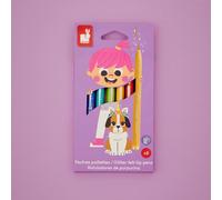 Feutres pailletés x8 - colo multicolore TU
