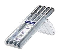 Staedtler 308 WP4 308 WP4 Stylo feutre fin noir 0.1 mm, 0.3 mm, 0.5 mm, 0.7 mm 4 pc(s)
