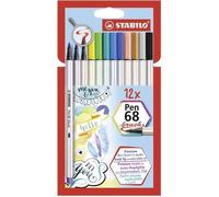 STABILO POCH 12 PEN 68 BRUSH G