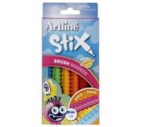 Feutres pinceaux emboîtables - Stix - Pochette de 6 feutres G