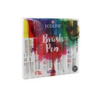 Feutres Pinceaux - Royal Talens - Ecoline Brush Pens - Lot de 10 - 59 Couleurs Intenses